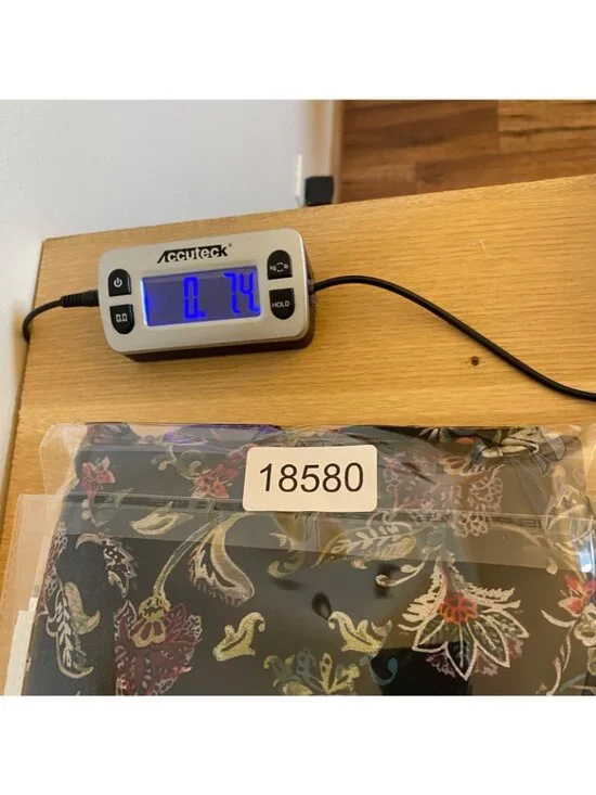 J Jill Top Womens Medium Black Multi Floral Tunic Long Sleeves Pullover Blouse - Picture 10 of 10